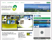 Tablet Screenshot of egshpa.com